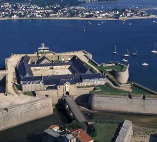 La Rade de Lorient depuis la Citadelle de Port Louis